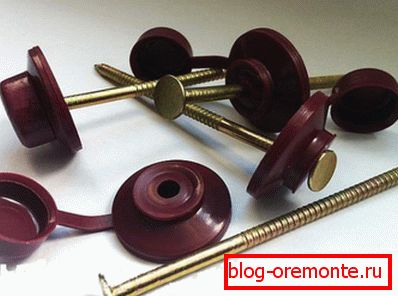 Tornillos para techos pintados