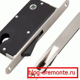 Cerradura magnética cerradura en puerta de madera