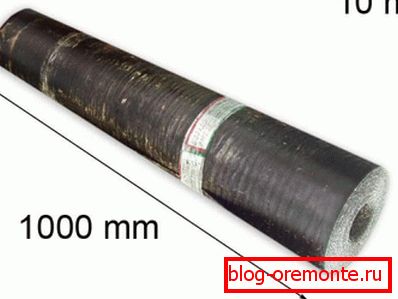 Las dimensiones del rollo de material para techos de acuerdo con los requisitos de GOST 10923-93