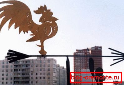 Molino de viento de pollo hecho de madera contrachapada
