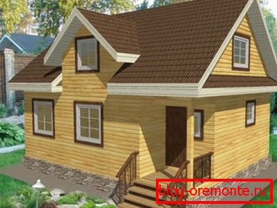 Proyecto de casa 3D con ático. Proyecto de casa 3D con ático.