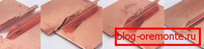 Tecnología de acoplamiento de pinturas en cobre utilizando conexión faltsevy.