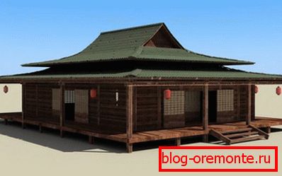 Casa japonesa tradicional