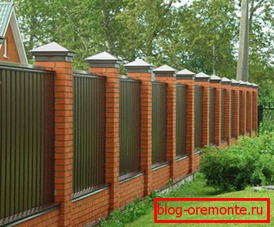 Valla de revestimiento de pared