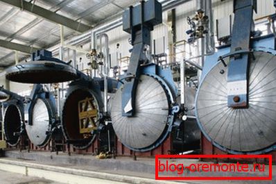 Autoclaves para la producción de hormigón celular. Autoclaves para la producción de hormigón celular.