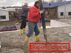 Hormigón M300 en funcionamiento. Hormigón M300 en funcionamiento.