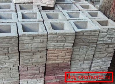 Bloques de concreto listos para usar Bloques de concreto listos para usar