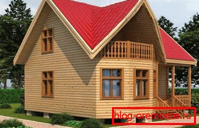 Casa en forma de barra de 7x7 metros - sin necesidad de decoración externa Casa en forma de barra de 7x7 metros - sin necesidad de decoración externa