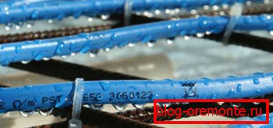 Para que el concreto no sufra bajas temperaturas, se puede calentar utilizando cables de calor especiales. Para que el concreto no sufra bajas temperaturas, se puede calentar utilizando cables de calor especiales.