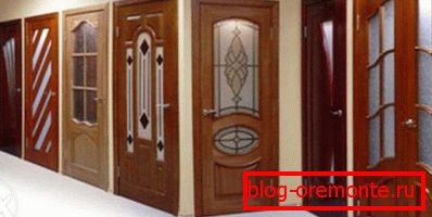 Ejemplos de puertas laminadas.