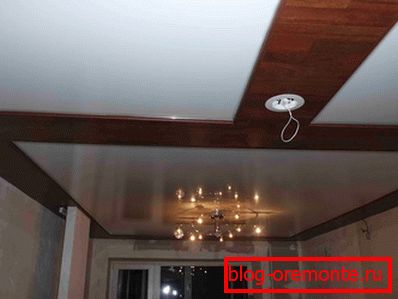 Techo elástico decorado, salida de cableado. Techo elástico decorado, salida de cableado.