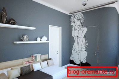 Decoración de paredes y puertas con ayuda de adhesivo interior. Decoración de paredes y puertas con ayuda de adhesivo interior.