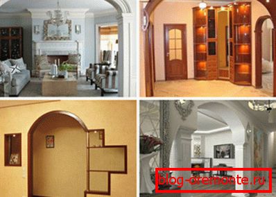 Decoración de aberturas arqueadas. Decoración de aberturas arqueadas.