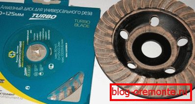 Disco para hormigón armado. Disco para hormigón armado.