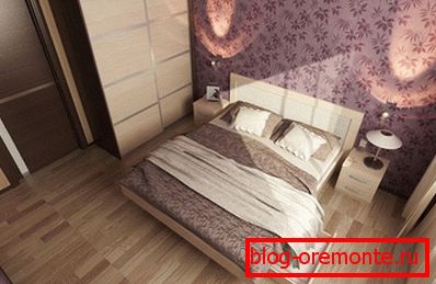 Para habitaciones pequeñas es mejor elegir un laminado brillante.