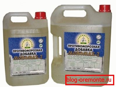 Aditivos anticongelantes Aditivos anticongelantes