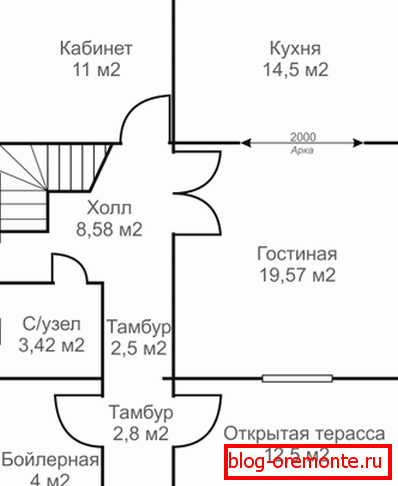 Casa 8x10 с двумя этажами Casa 8x10 с двумя этажами
