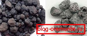 Escoria de alto horno adecuada para la fabricación de piedra de muro de hormigón, así como posible Escoria de alto horno adecuada para la fabricación de piedra de muro de hormigón, así como posible