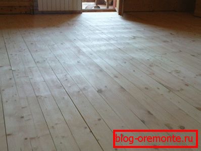 Piso de tablas