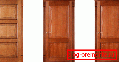 Puertas de madera maciza