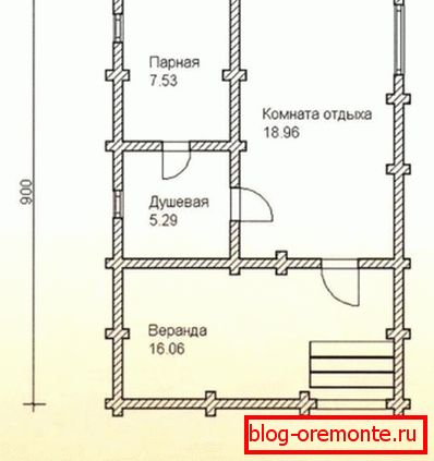 Экологически чистая баня из madera 6х9 м Экологически чистая баня из madera 6х9 м