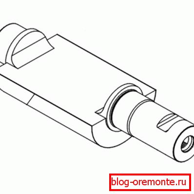 Eje excéntrico del vibrador. Eje excéntrico del vibrador.