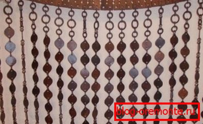 Elementos de cortinas de madera. Elementos de cortinas de madera.