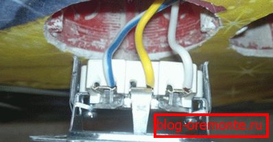 Fijación de cables con terminales. Fijación de cables con terminales.