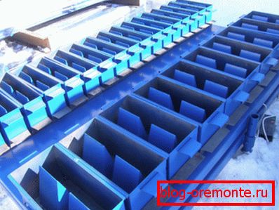 Formas para la fabricación de bloques. Formas para la fabricación de bloques.