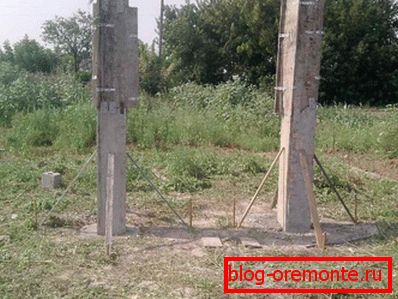 Fotos de soportes terminados. Fotos de soportes terminados.