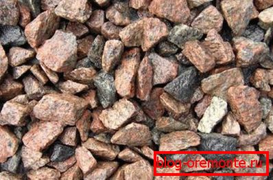 Fracción de escombros para mezcla Fracción de escombros para mezcla