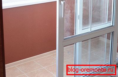 GOST: puertas de balcón de plástico - diseño deslizante GOST: puertas de balcón de plástico - diseño deslizante