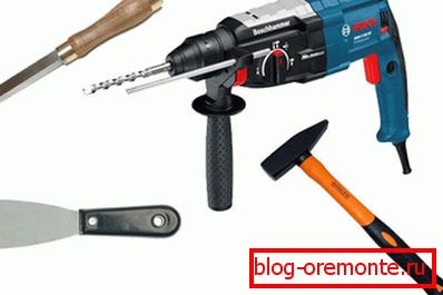 Herramienta para el sellado de costuras. Herramienta para el sellado de costuras.
