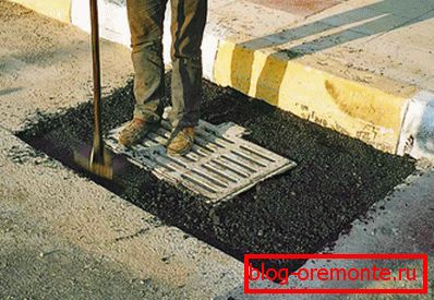 El uso de tales composiciones para la producción de reparaciones menores o de reparaciones en la carretera El uso de tales composiciones para la producción de reparaciones menores o de reparaciones en la carretera