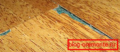 Estropeado por lavado frecuente laminado