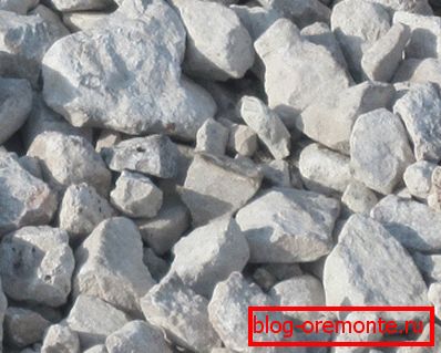 Escombros de piedra caliza Escombros de piedra caliza