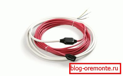 Cable de calefacción de suelo