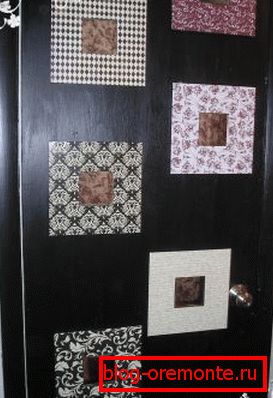 Decorar la puerta de forma sencilla. Cómo mejorar la vieja puerta interior.