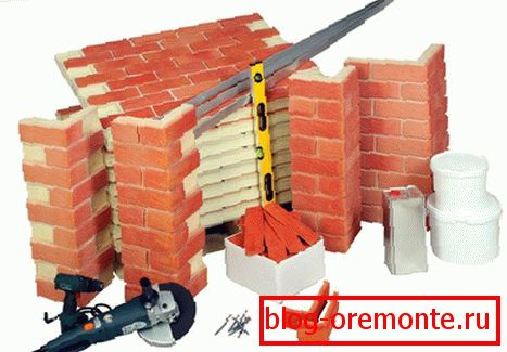 Materiales requeridos para el trabajo.