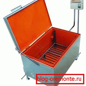 Cámara de vaporización universal KPU-1M con panel de control.