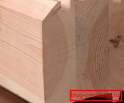 Material encolado con estructura perfilada. Material encolado con estructura perfilada.