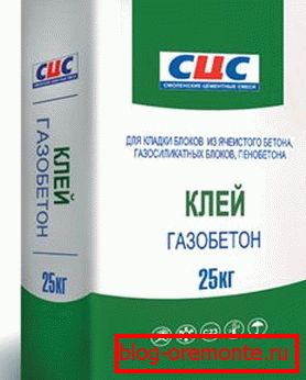 Pegamento para bloques de hormigón celular. Pegamento para bloques de hormigón celular.