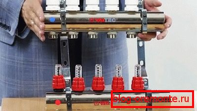 Sistema de conexión del colector