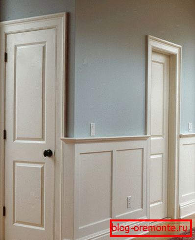 Puertas pintadas y paneles de pared en interiorismo. Puertas pintadas y paneles de pared en interiorismo.
