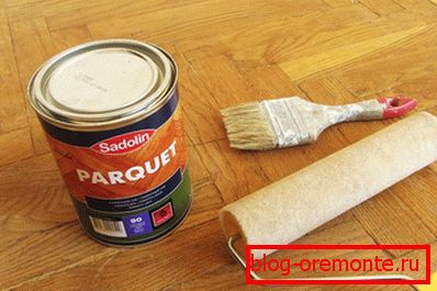 Barniz para suelo de madera
