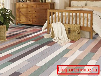 Laminado de diferentes colores.