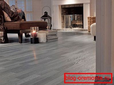 Laminado gris en interior blanco
