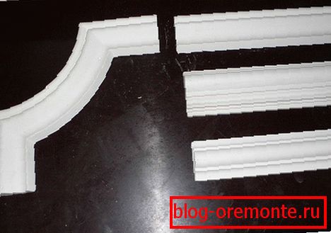 Espuma de polietileno como material de partida.