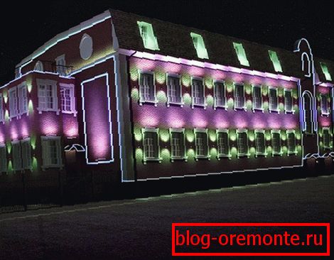 Luces multicolores
