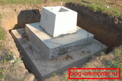 En la foto - la base para la instalación. En la foto - la base para la instalación.